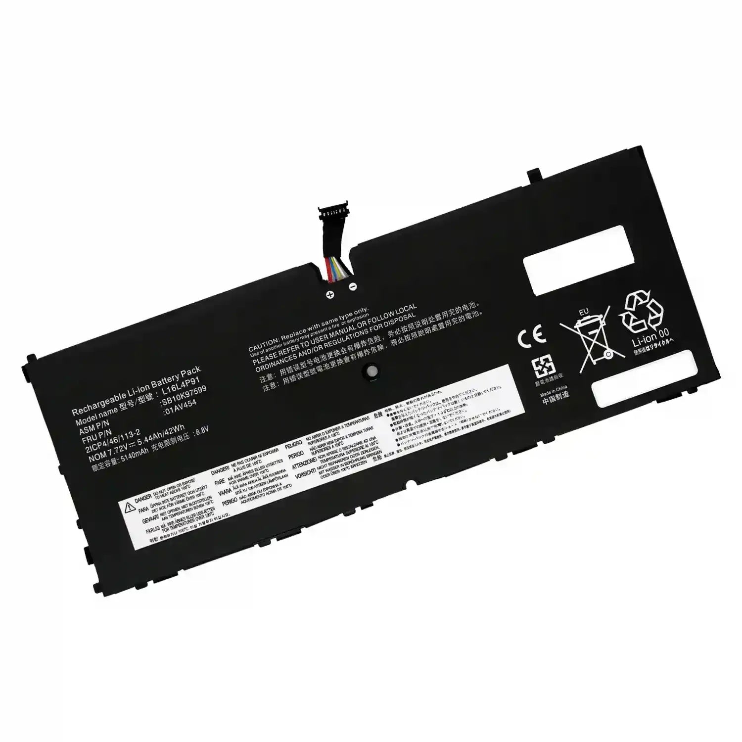 Batería Para Portátil Lenovo Thinkpad X1 Tablet 3Rd Gen L16L4P91