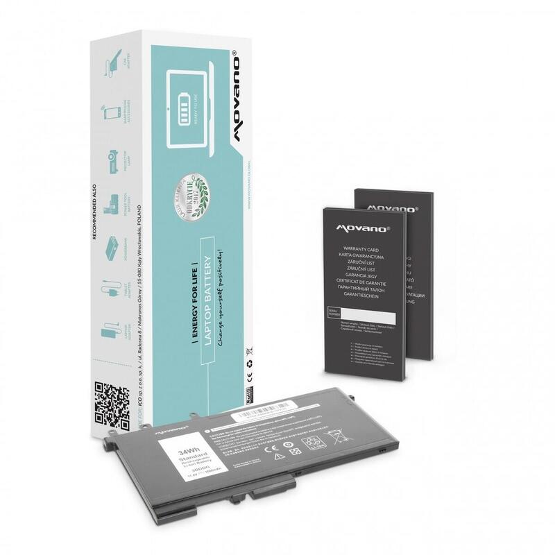 Bateria 3dddg Do Dell Latitude 5280 5480 5495 5580 - 3000 Mah (34 Wh)