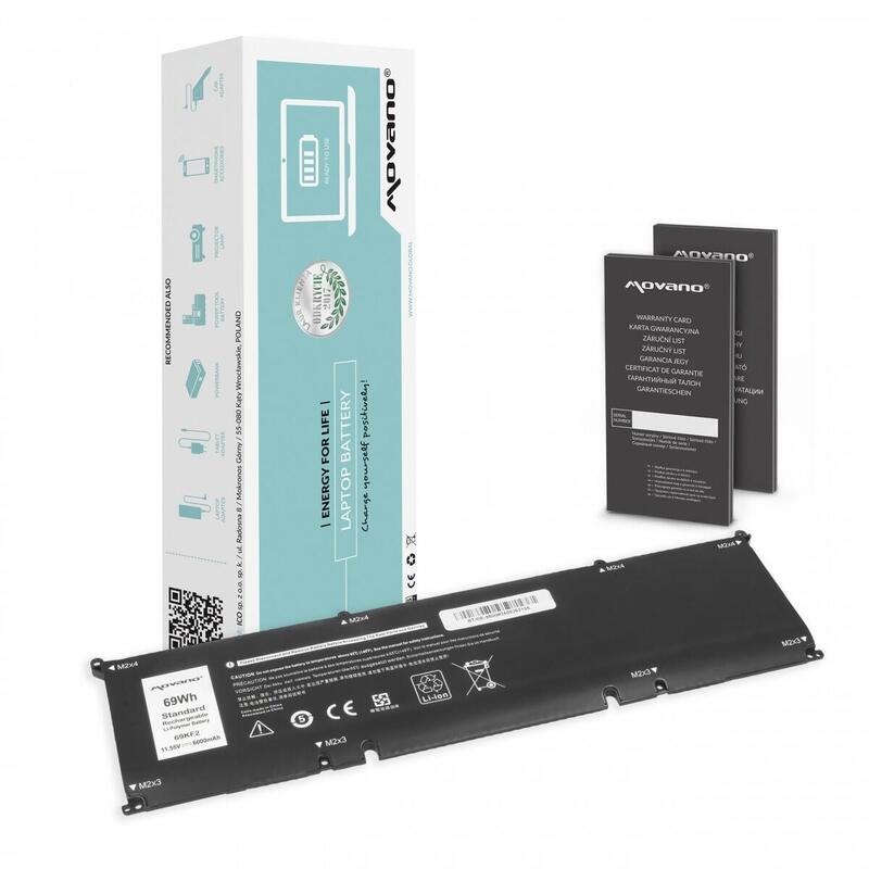 Batería 69kf2 Para Dell Alienware M17 M15 R3 R4 Precision 5550 Xps 9500 9510 - 6000 Mah (69 Wh)