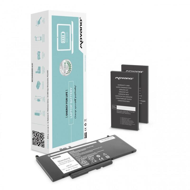 Batería 6mt4t 7v69y K3jk9 Para Dell E5470 E5570 7.6v - 6000 Mah (46 Wh)
