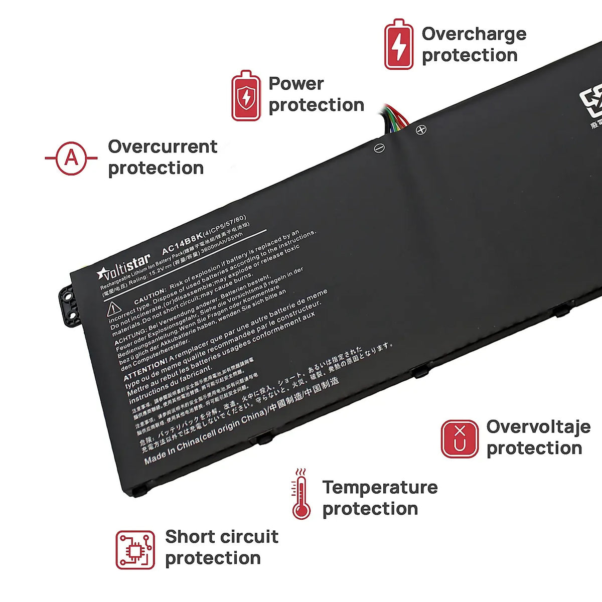 Batería Para Portátil Acer Nitro 5 An515-53