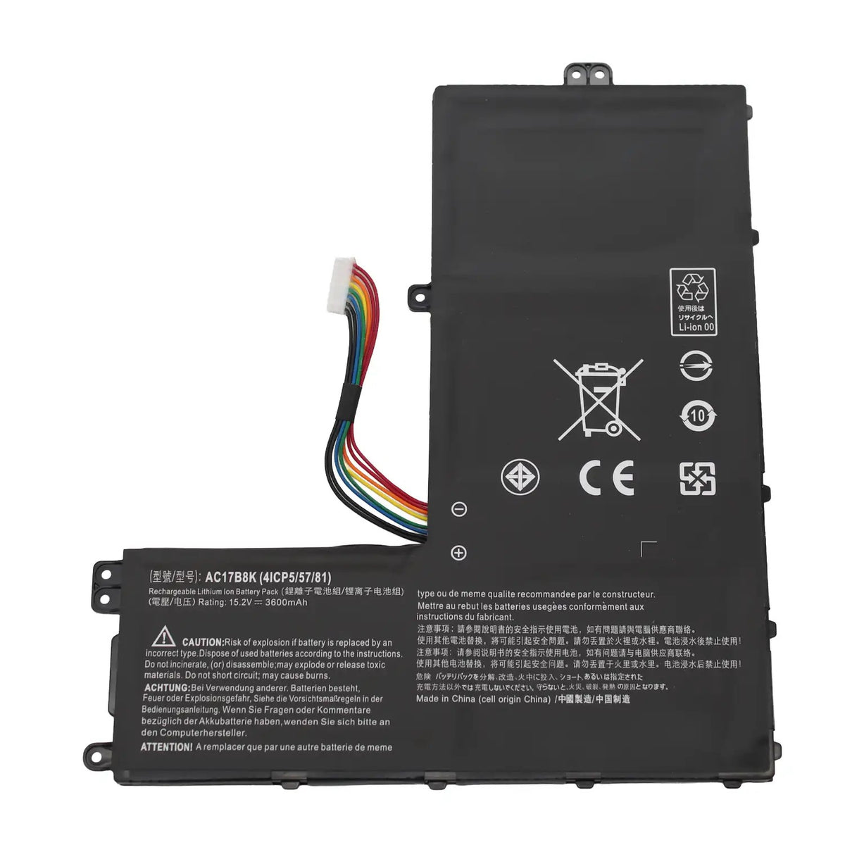 Bateria Ac17B8K Para Portatil Acer Swift 3 Sf315-52 Sf315-52G Sf315-52G-51Ak
