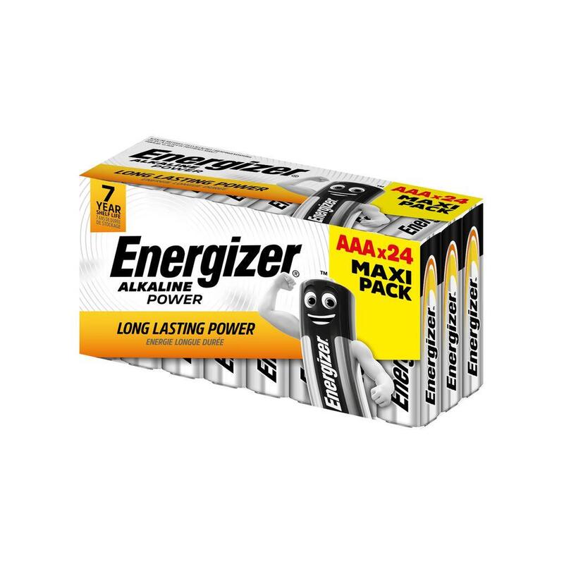 Batería Alcalina Aaa Lr03 Maxi Pack 24 Unidades