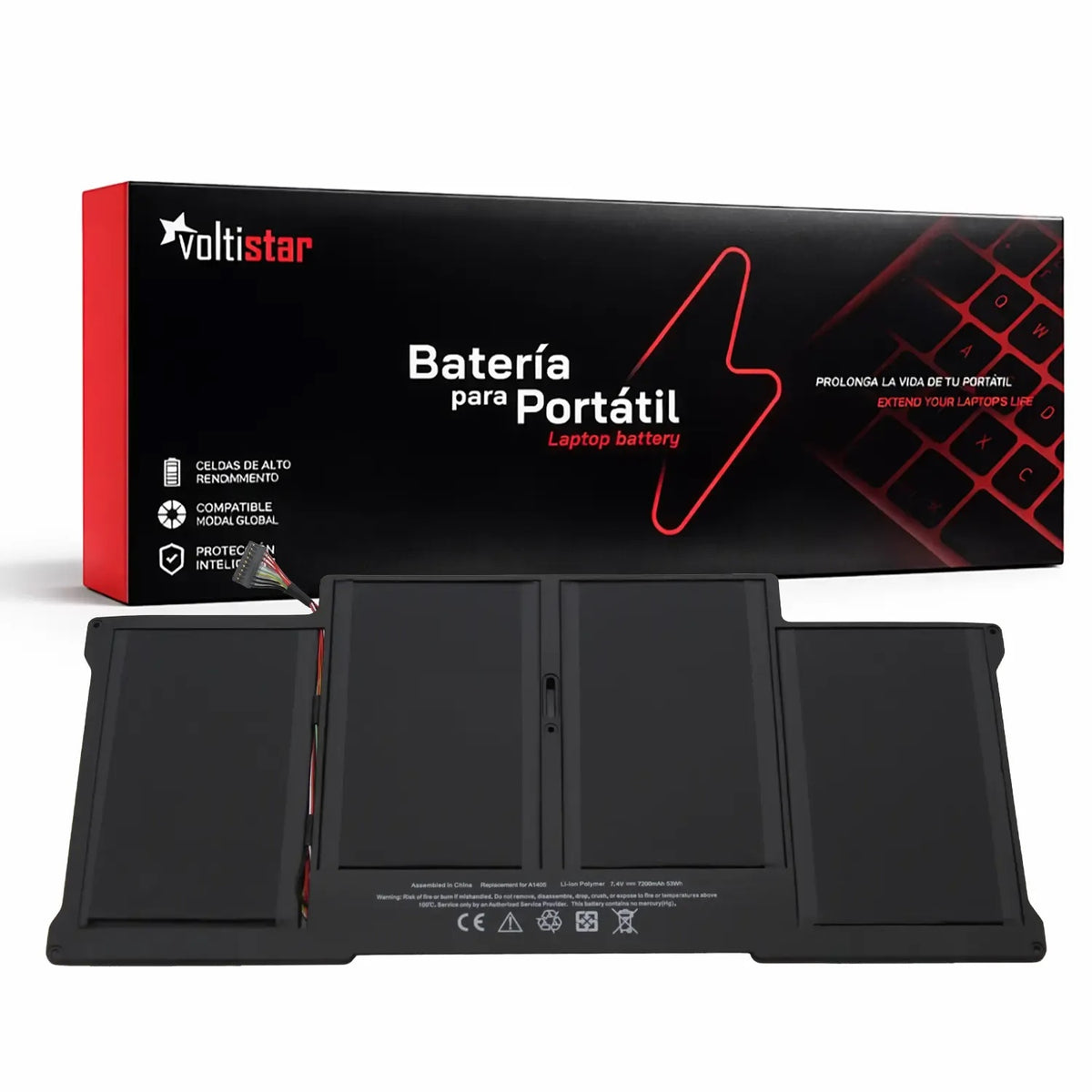 Batería Para Portátil Apple Macbook Air 13" A1369 A1405 A1466 A1377 7.6V