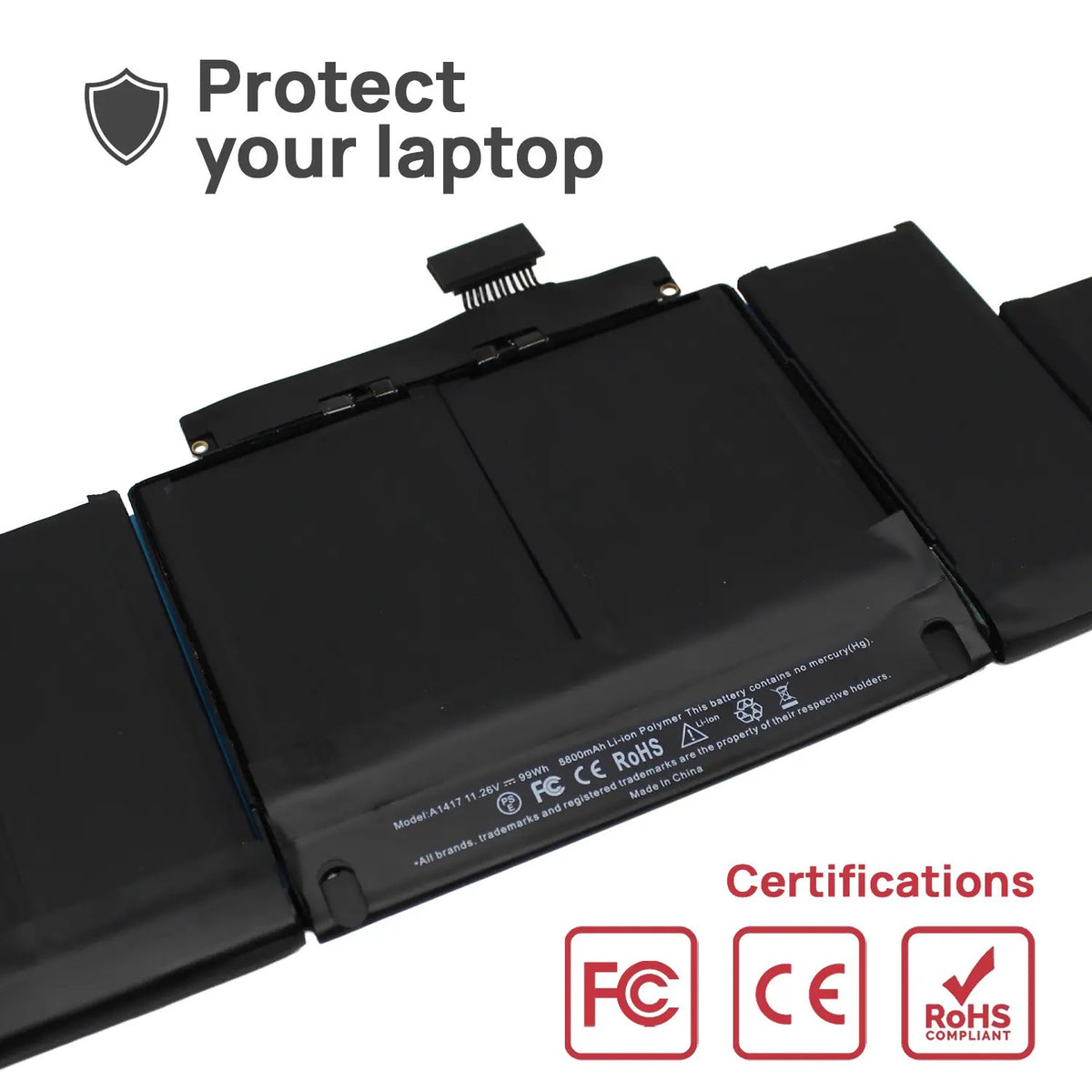 Batería Para Portátil Apple Macbook Pro 15 Retina A1398 Mid 2012
