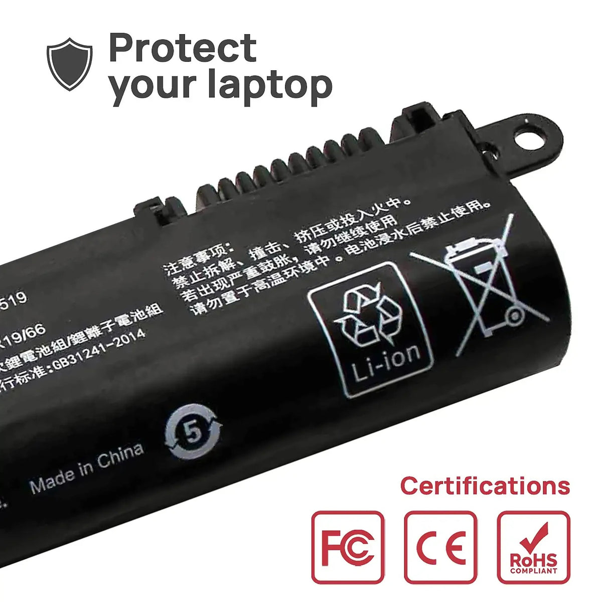 Batería Para Portátil Asus X540L X540La X540Lj X540S X540Sa X540Sc X540Ya