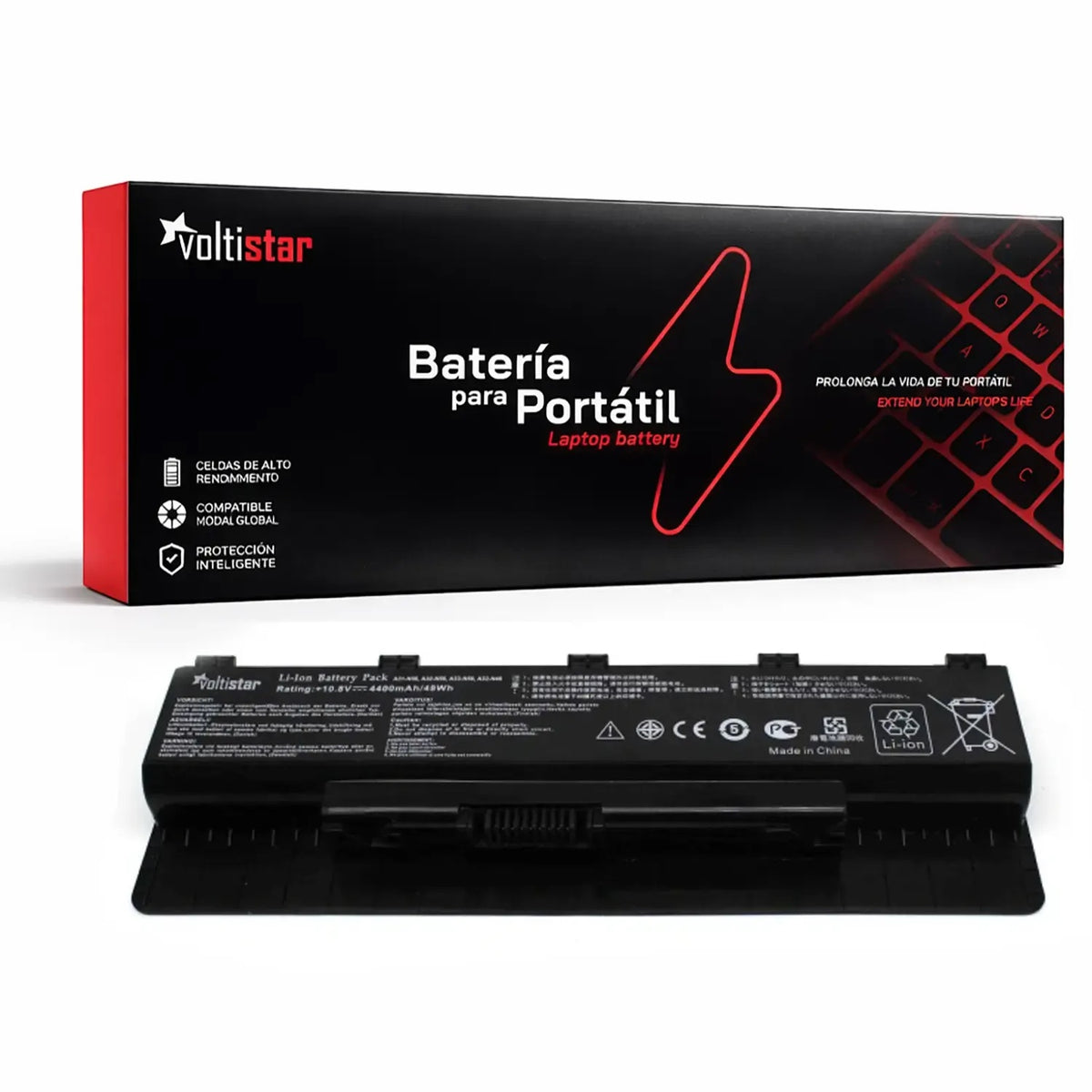 Batería Para Portátil Asus N56Jr