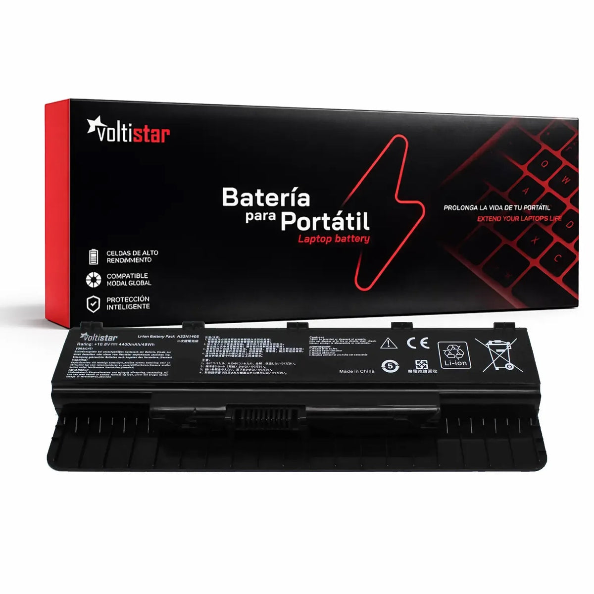 Batería Para Portátil Asus N551Jq G551 G551J G551Jk Rog G771 G771 J A32N1405