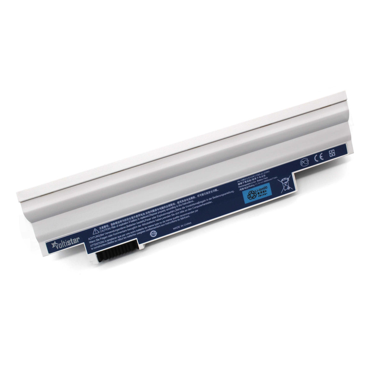 Bateria Blanca De Alta Capacidad Para Portátil Acer Aspire One Gateway Lt23 Acer Chromebook