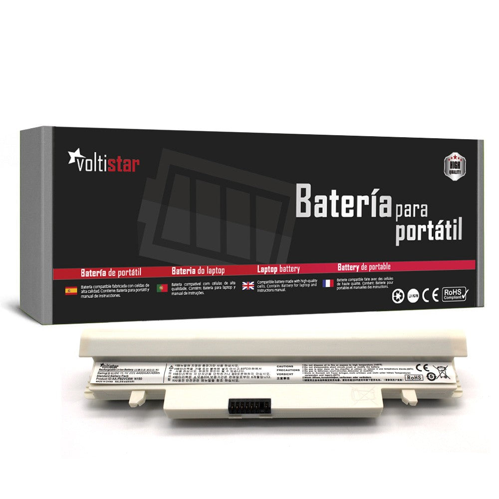 Batería Para Portátil Samsung N143 Aa-Pl2Vc6W/E Aa-Pl2Vc6B Aa-Pl2Vc6W