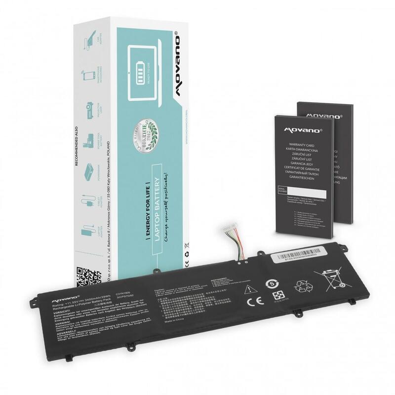 Bateria C31n1905 Do Asus Vivobook S14 M433 S433 S433fl S15 S533 S533eq - 3400 Mah (39 Wh)