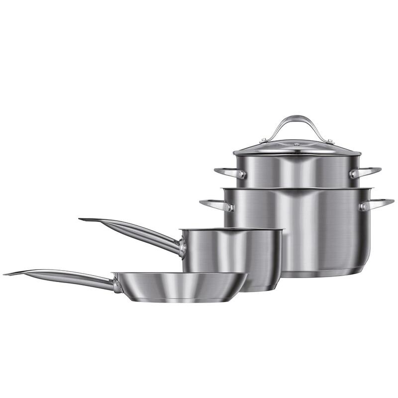 Batería De Cocina Smile Mgk-20 De 7 Piezas