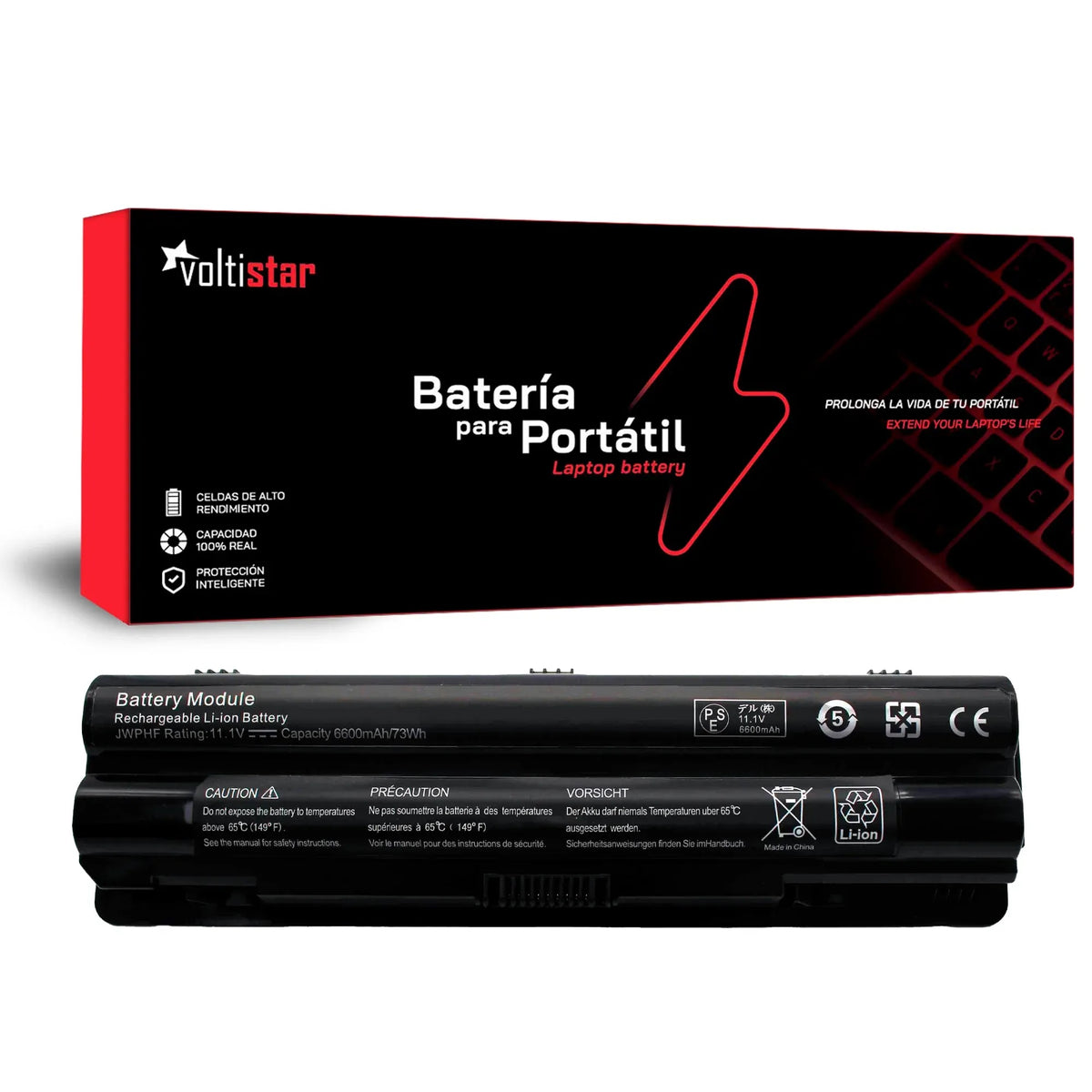Batería De Alta Capacidad Para Portátil Dell Xps 14 15 17 17 3D L401X L501X L502X R795X