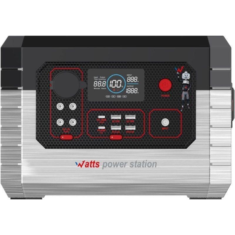 Batería Externa Power Station Portátil Wonder Wx1200 168000mah 1200w