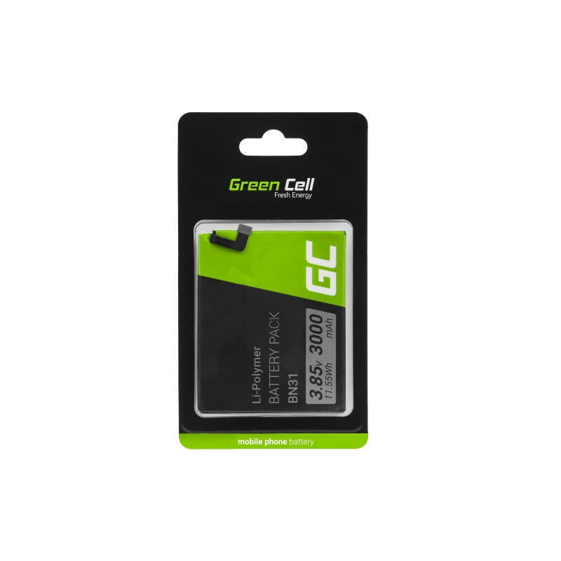 Batería Green Cell Para Smartphone Bn31 Xiaomi Mi A1 5x Note 5a Redmi S2 Y2