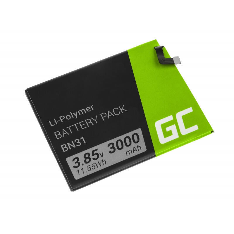 Batería Green Cell Para Smartphone Bn31 Xiaomi Mi A1 5x Note 5a Redmi S2 Y2