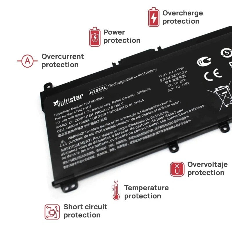 Batería Para Portátil Hp 15S-Eq Series 11.4V-11.55V | Hstnn-Lb8L
