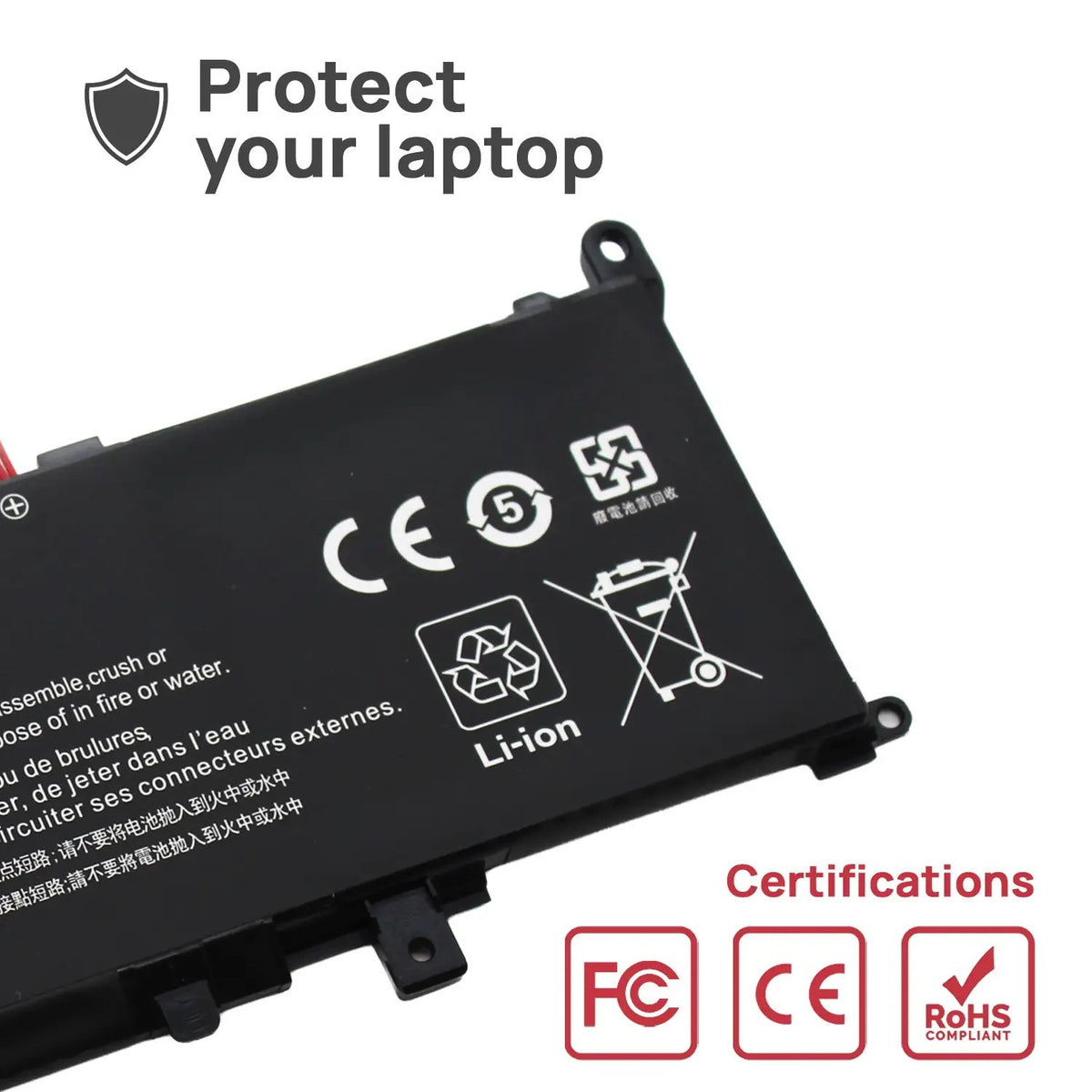 Batería Para Portatil Hp Elitebook 630 640 645 660 G11 | Rx03Xl