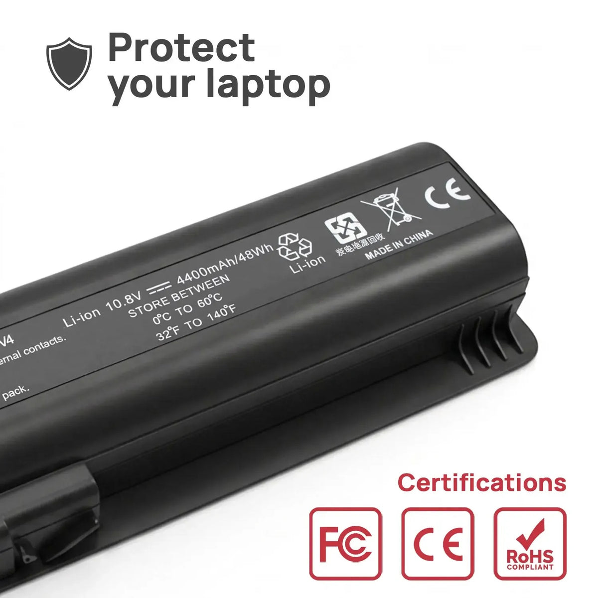 Batería Para Portátil Hp Pavilion Dv4-2025La Dv6-2180Es