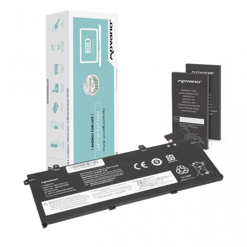 Bateria L18m3p73 Do Lenovo Thinkpad T490 T495 P43s P14s - 4350 Mah (50 Wh)