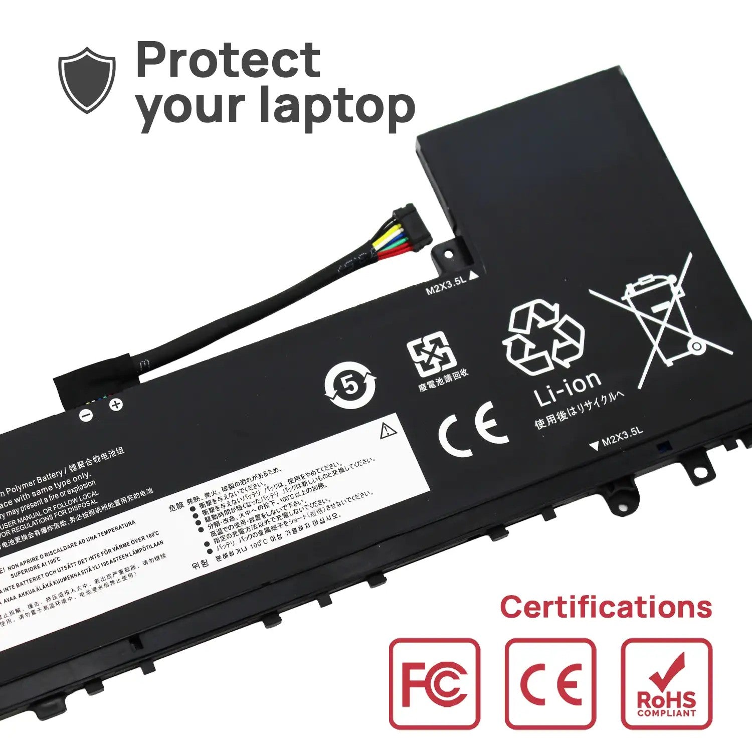 Batería Para Portátil Lenovo Ideapad Slim 5-14Ihp9 15Irh9 16Ahp9 | L23B3Pk1 11.55V