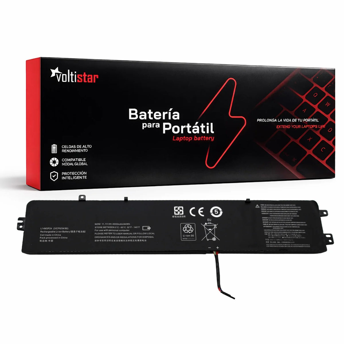 Batería Para Portátil Lenovo Ideapad Xiaoxin 700 L14M3P24 L14S3P24