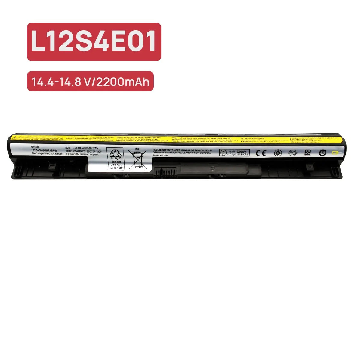 Batería Para Portátil Lenovo L12M4A02 L12M4E01