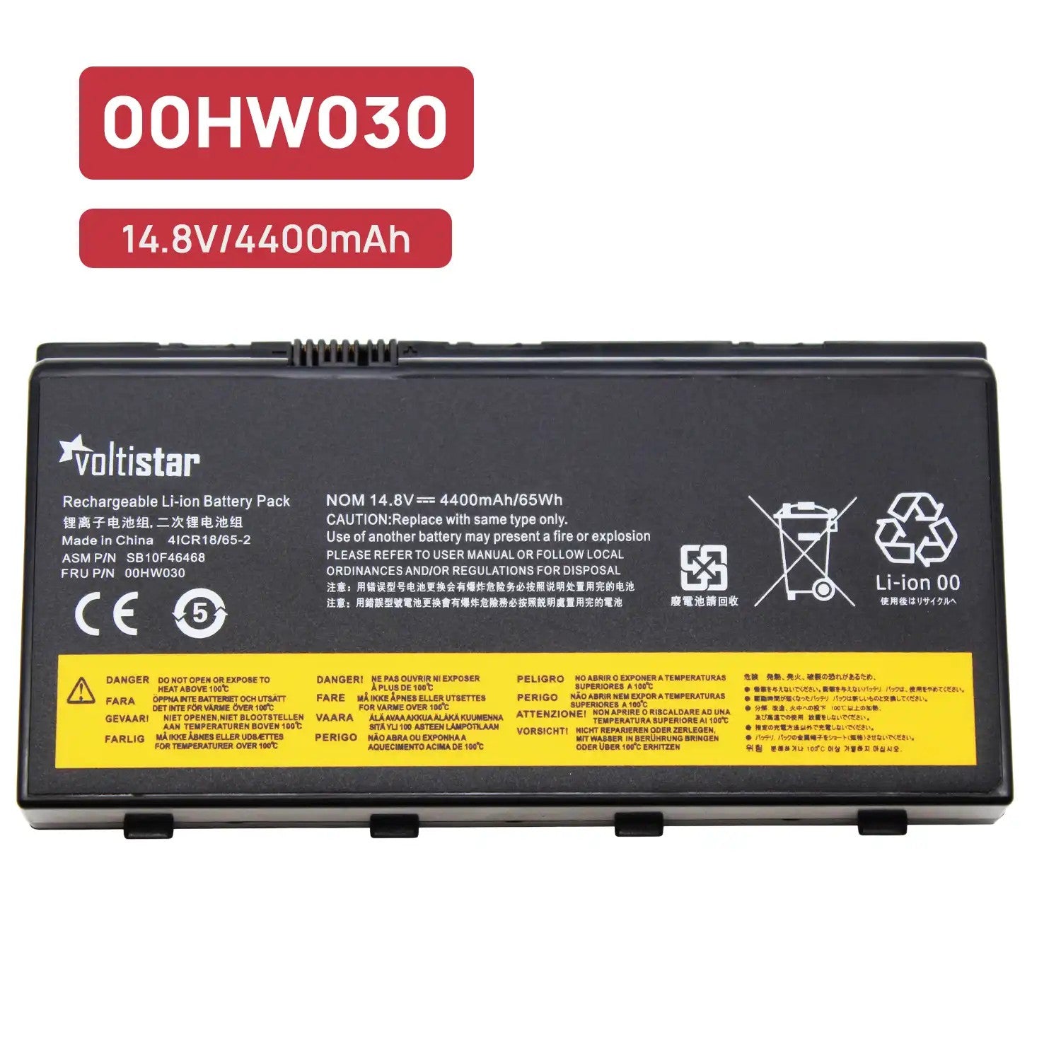 Batería Para Portátil Lenovo Thinkpad P70 P71 | 00Hw030 Sb10F46468 14.8V