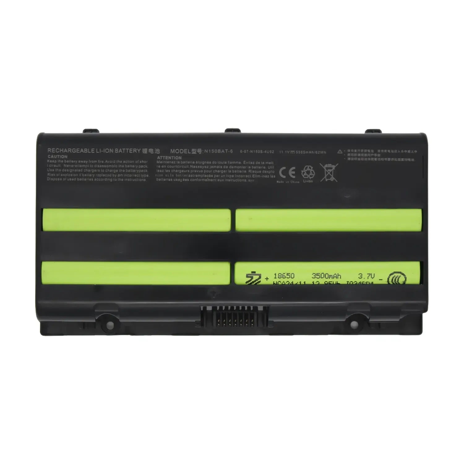 Batería N150Bat-6 Para Portátil Clevo N150 Mvgos F5 F5-150A Z6 6-87-N150S-4292