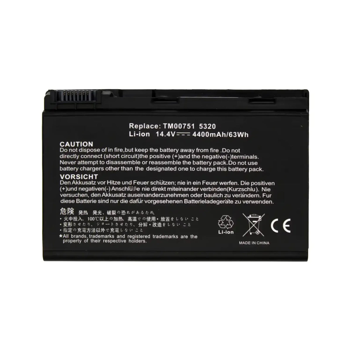 Batería Para Portátil Acer Grape 14 Extensa Grape32 Grape 34 14.4 V