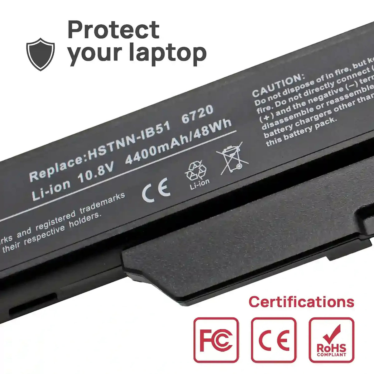 Batería Para Portátil Hp Hstnn-I50C-A Hstnn-I50C-B Hstnn-I54C Hstnn-I64C-4