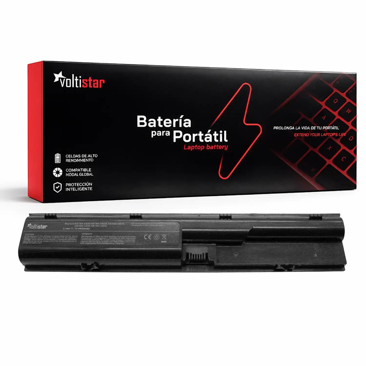 Batería Para Portátil Hp Probook 4330S 4331S 4430S 4435S 4436S 4441S 4445S 4530S