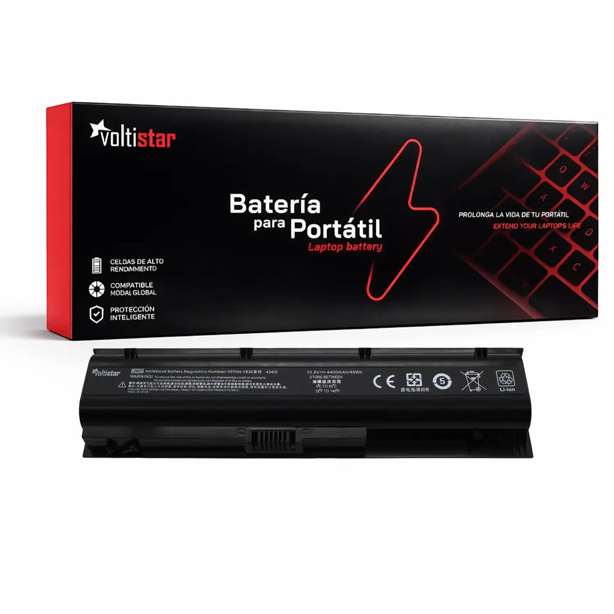 Batería Para Portátil Hp Probook 4340S 4341S Hstnn-Yb3K Rc06Xl Rc06 H4Q46Aa