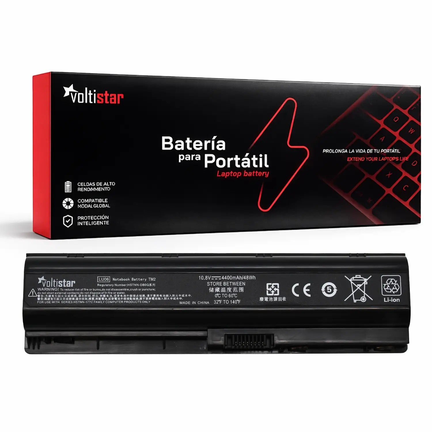 Batería Para Portátil Hp Touchsmart Tm2T Tm2T-1000 586021-001