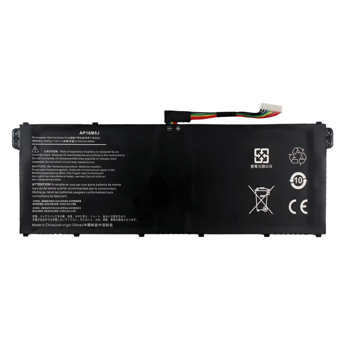 Bateria Para Portátil Acer Ap16M5J Ap16M4J