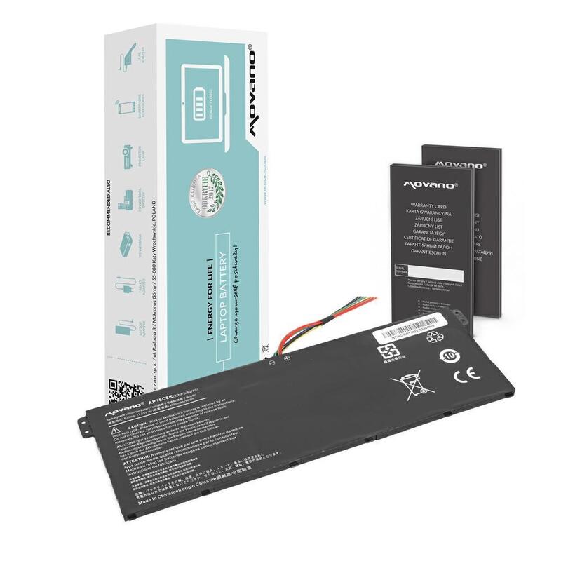 Batería Para Portátil Acer Ap18c8k 11.55v 4350 Mah Movano