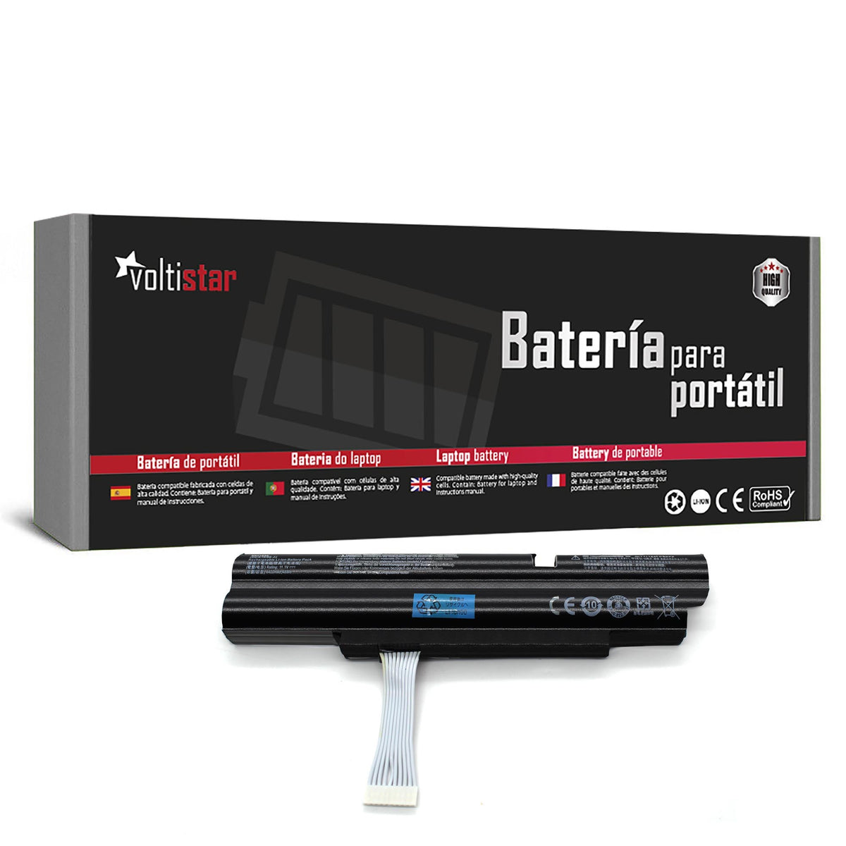 Batería Para Portatil Acer Aspire Timelinex 3830T, 4830T, 5830T