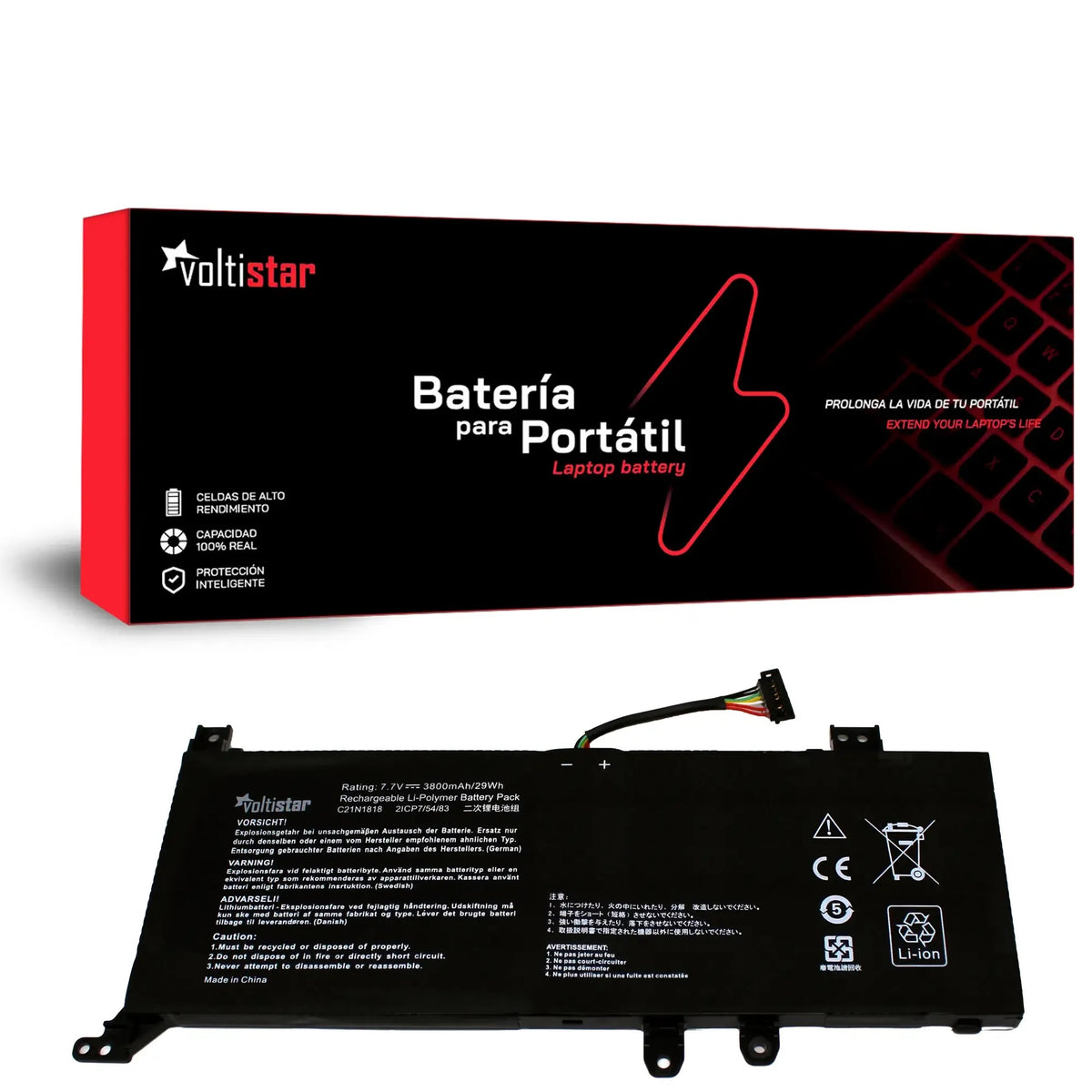 Batería Para Portátil Asus Y1511 Y1511C Y1511Cd Y1511Cda