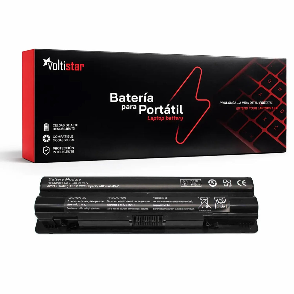 Bateria Para Portatil Dell Ultrabook Xps 14 15 17 L401X L501X 08Pgng 0J70W7