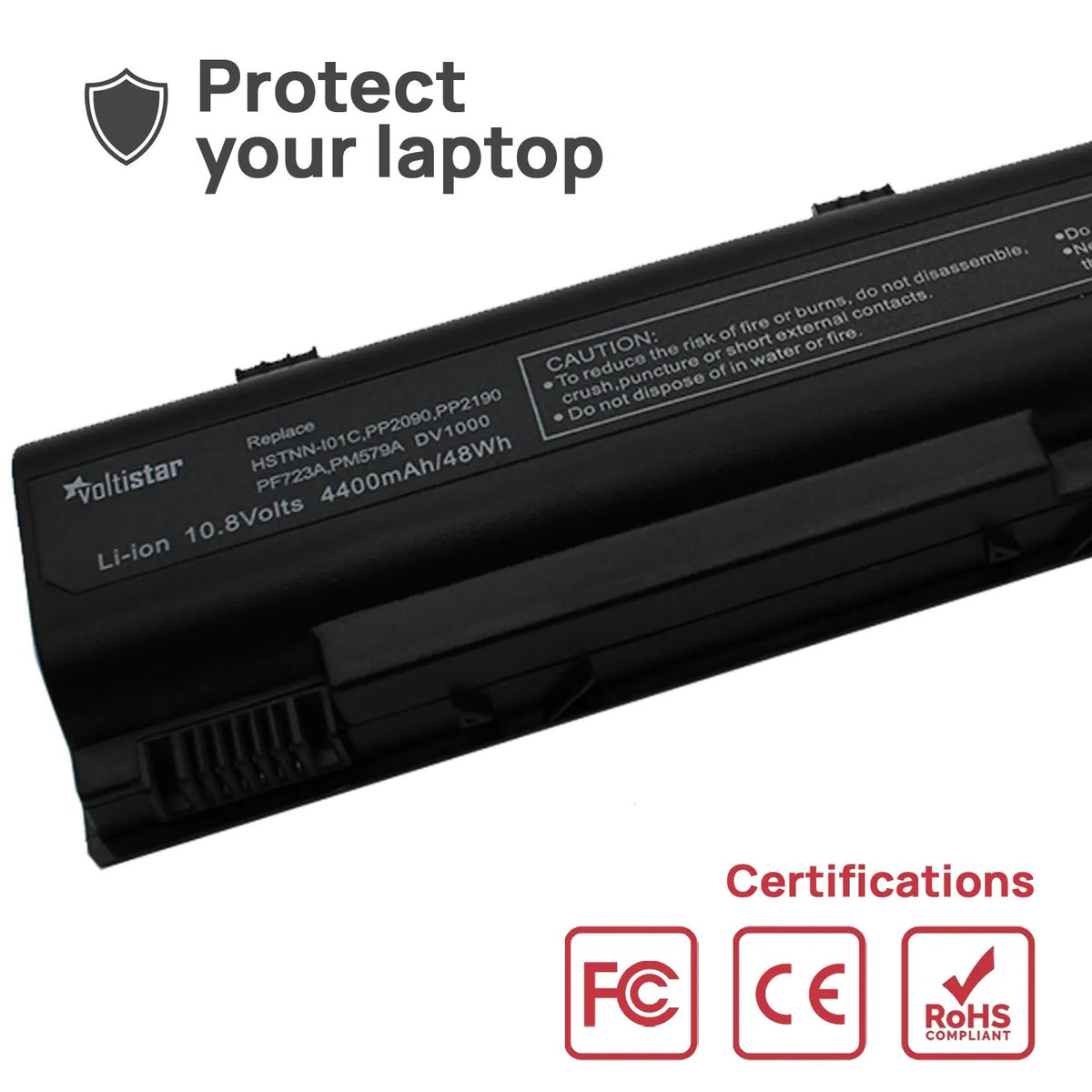 Batería Para Portátil Hp Compaq Pavilion Dv1000 Dv4000 Dv5000 V2000 M2000 C500