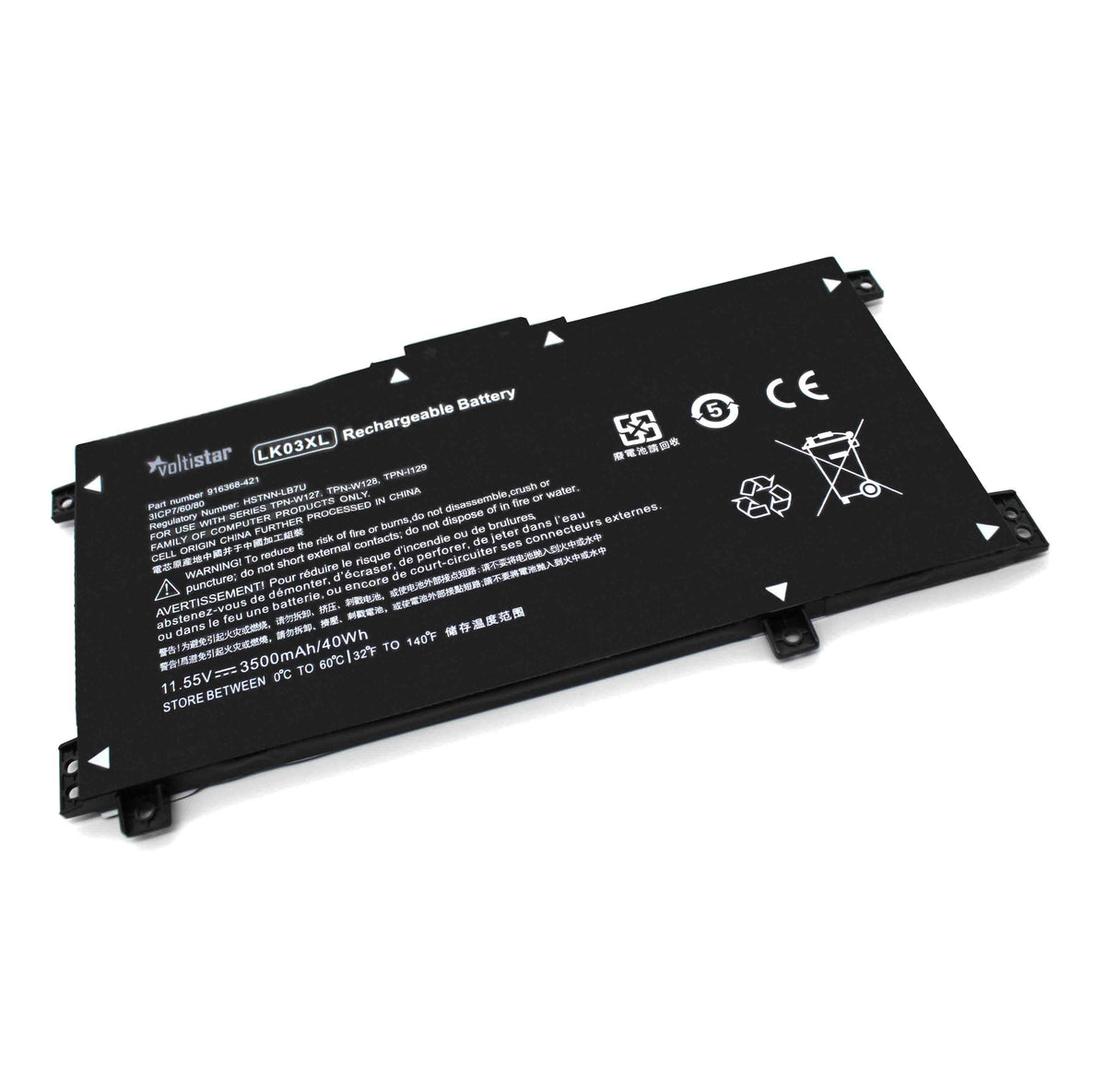 Batería Para Portátil Hp Lk03Xl Lko3Xl Lk03048Xl Lk03055Xl 916368-421 916368-541