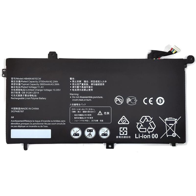 Batería Para Portátil Huawei Matebook D Pl W09 Pl W19 Pl W29 Mrc W00 Mrc W60