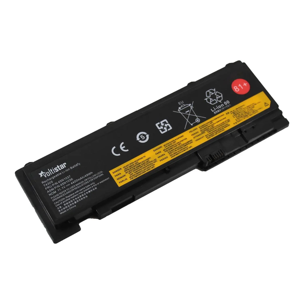 Batería Para Portátil Lenovo Thinkpad T420S T430Si 42T4845