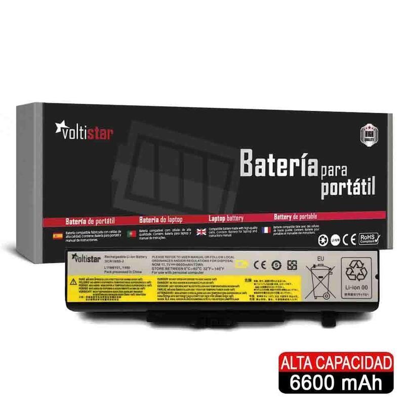 Batería Para Portátil Lenovo G585 G585 Y480 Y580 Z380 Z580 G480 G585 Alta Capacidad