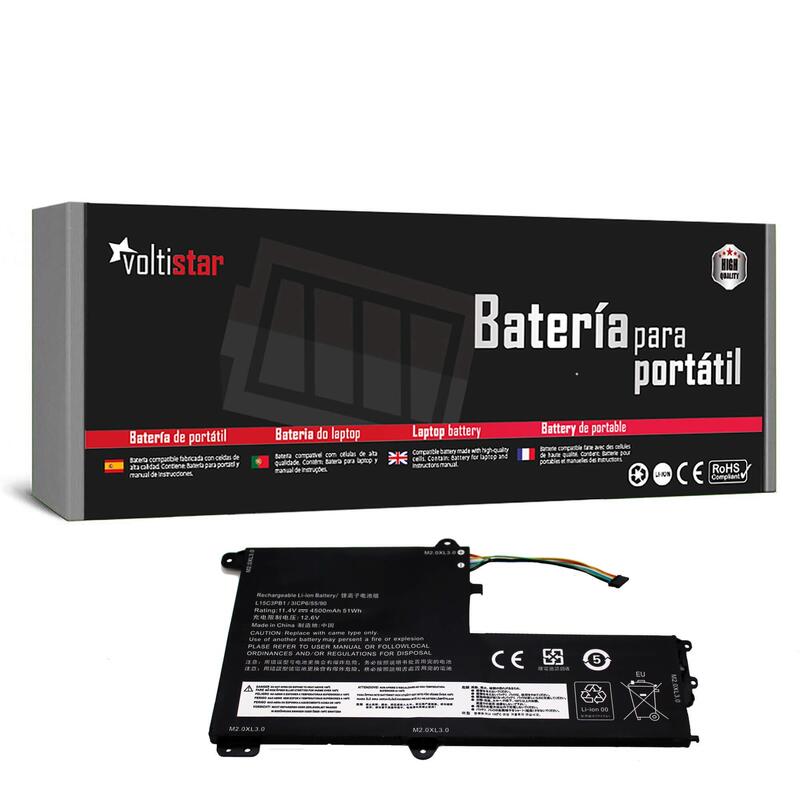 Batería Para Portátil Lenovo Ideapad 320s 14ikb L15c3pb1 Tipo B