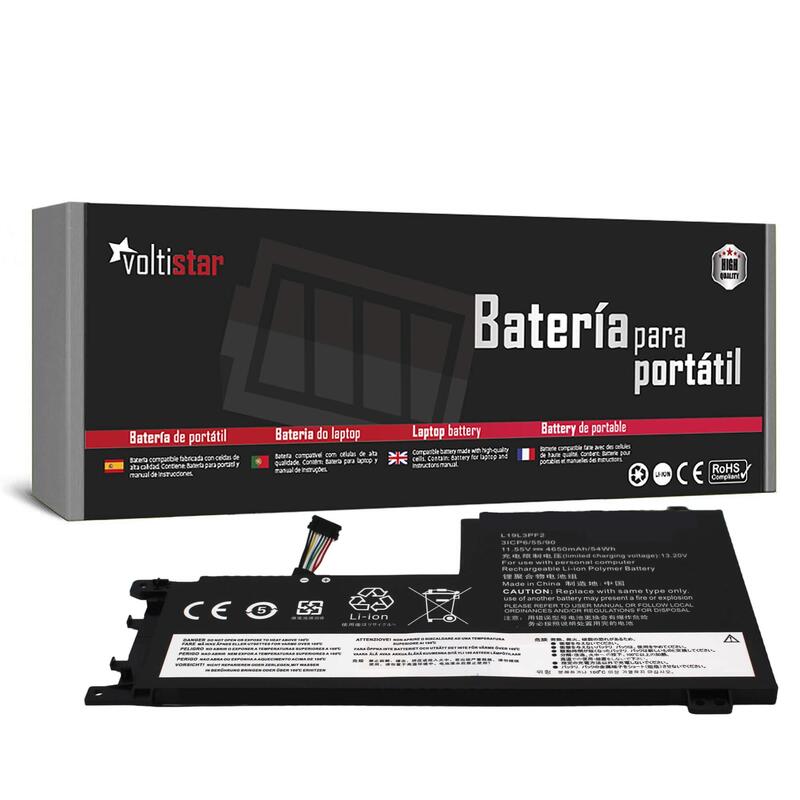 Batería Para Portátil Lenovo Ideapad 5 15ial7 (82sf) L19d3pf3 L19m3pf6 Type A