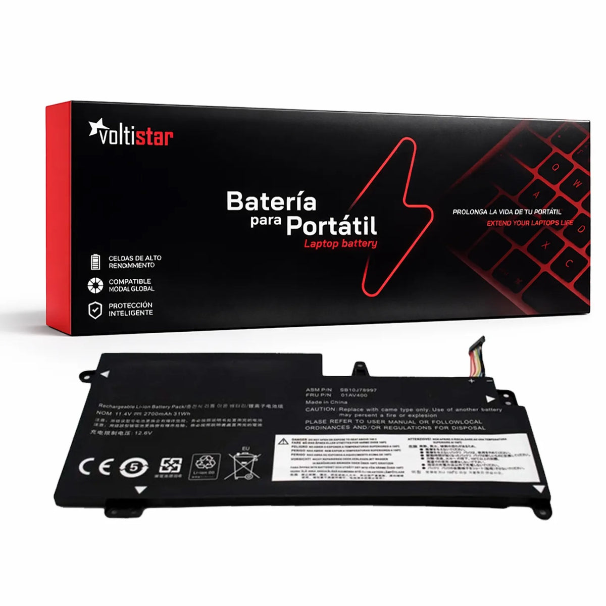 Batería Para Portátil Lenovo Thinkpad 13 01Av400