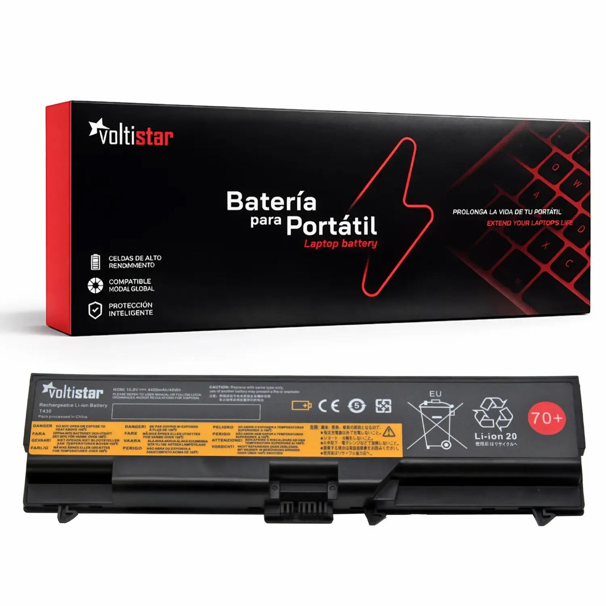 Batería Para Portátil Lenovo Thinkpad T420 E520 Sl410