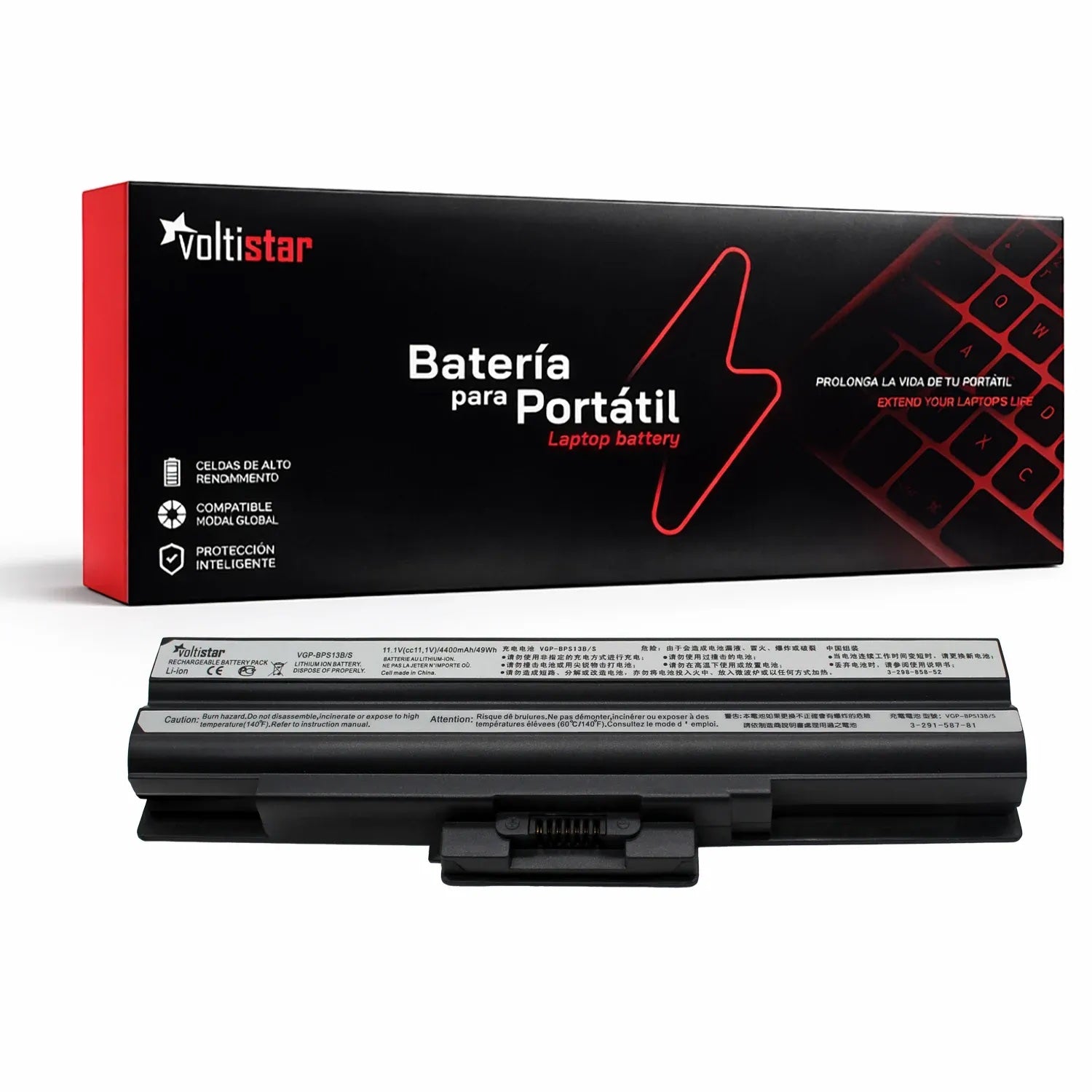 Batería Para Portátil Sony Vaio Vgn-Ns21M Vgn-Nw21Ef Vgn-Aw Vgn-Cw Vgn-Fw