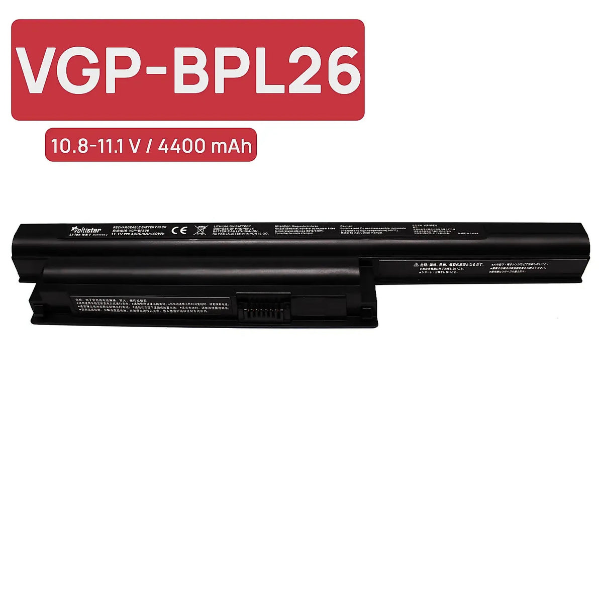 Batería Para Portátil Sony Vaio Vgp-Bps26A Bpl26 Vgp-Bpl-26 Vgp-Bps-26